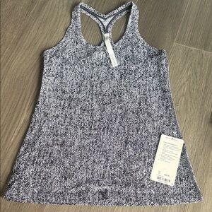 lululemon athletica Gray Marled Racerback Tank